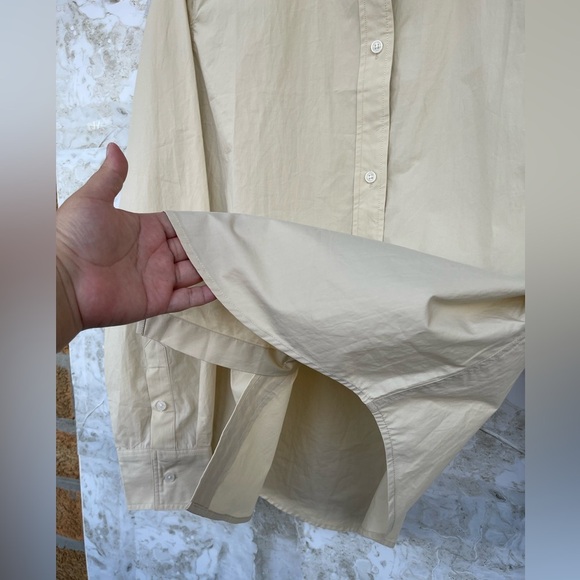 Solid & striped tan boyfriend size XL  tan long sleeve shirt - Picture 4 of 11